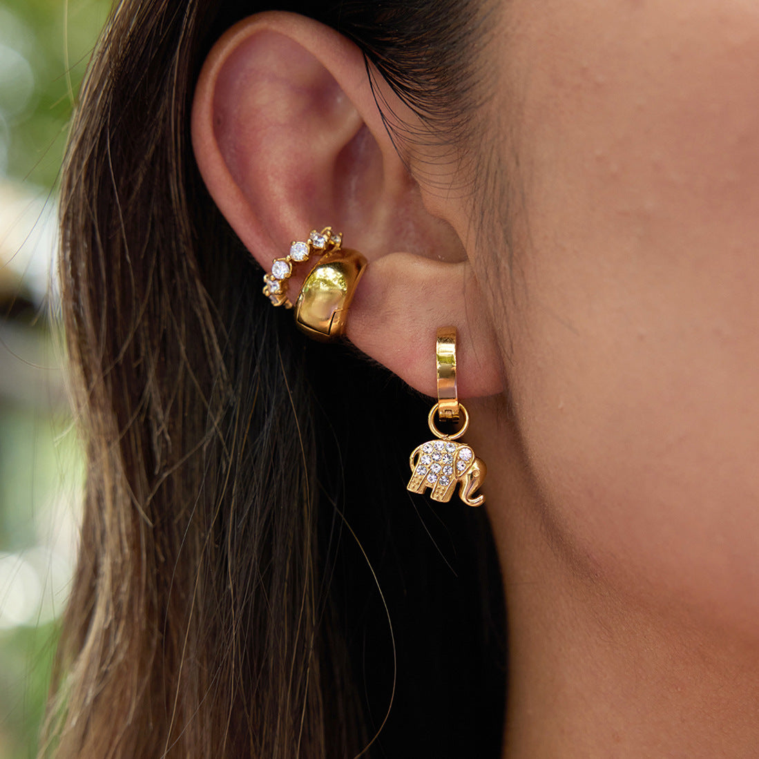 Elephant Earrings