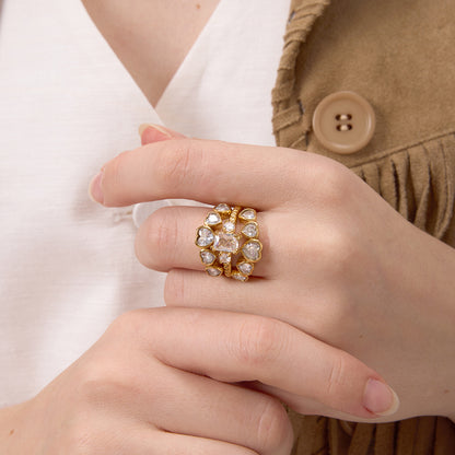 Heart Wavy Ring
