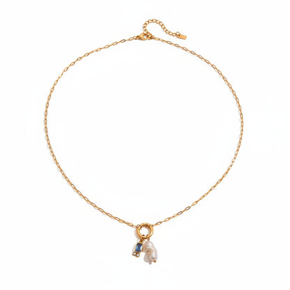Birthstone Pearl Necklace