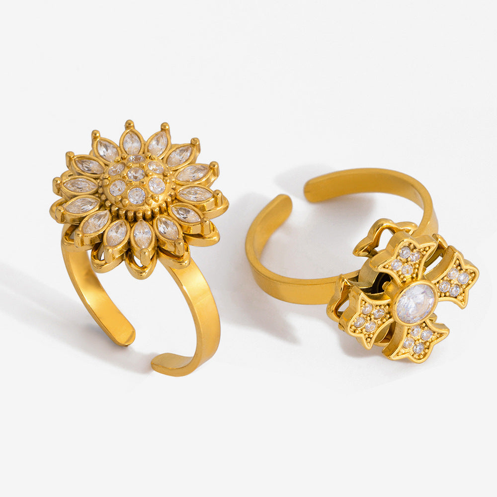 Stress Relief Rotating Ring