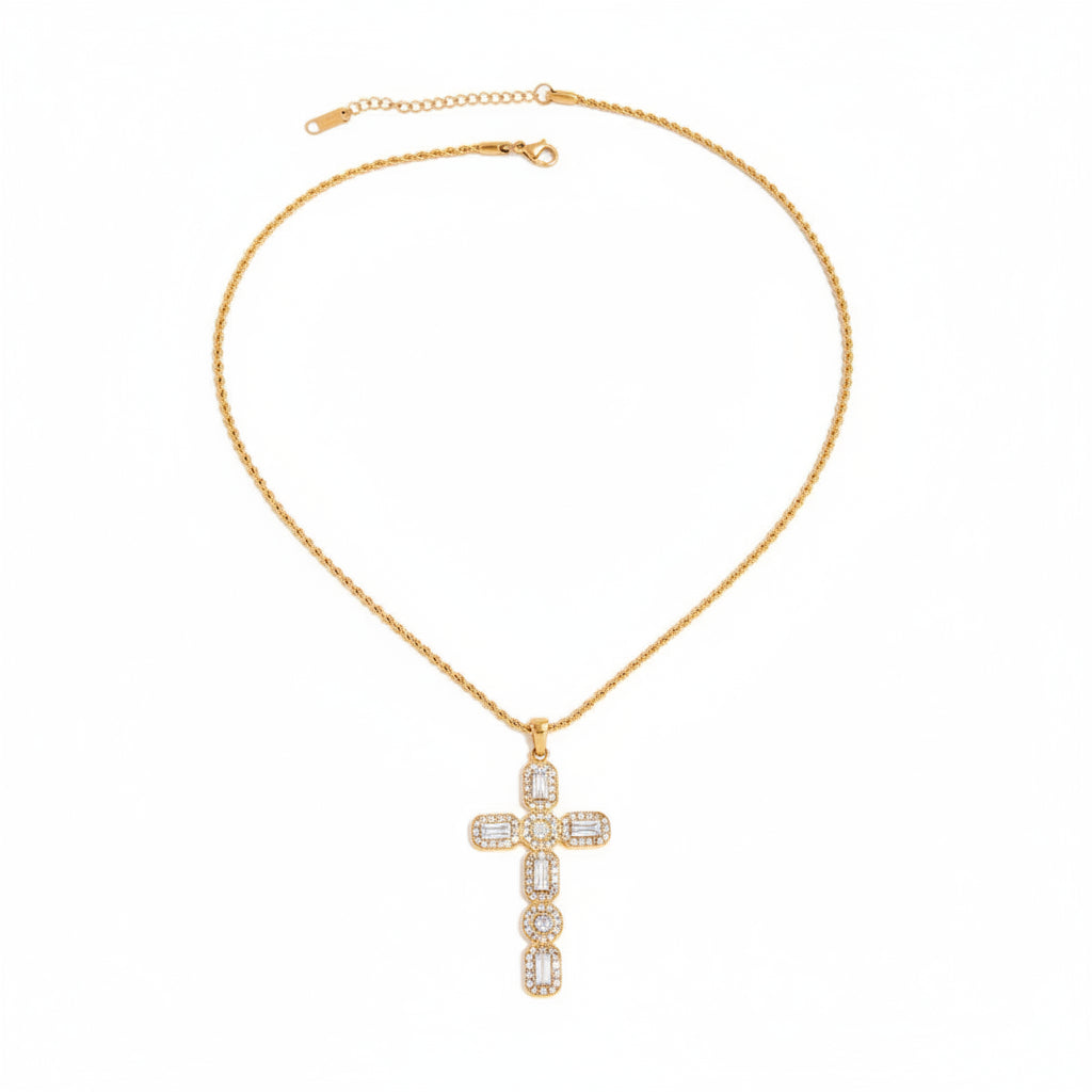 Giselle Cross Necklace