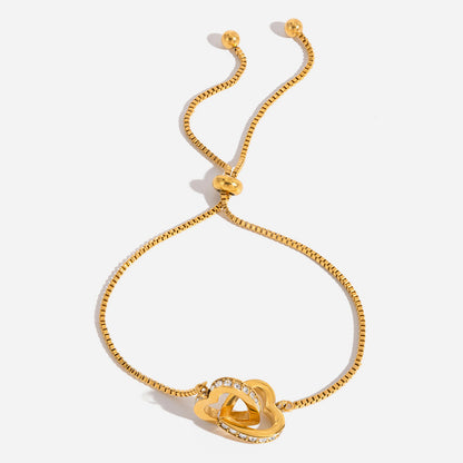 Heart Buckle Bracelet