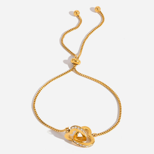 Heart Buckle Bracelet