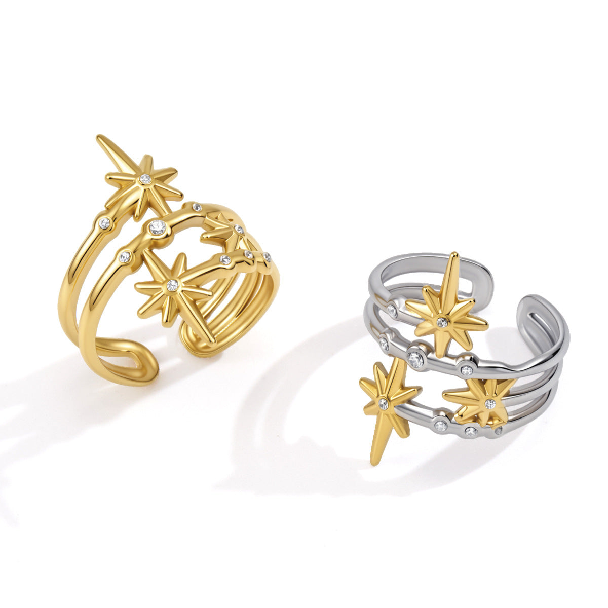 Star Zircon Ring