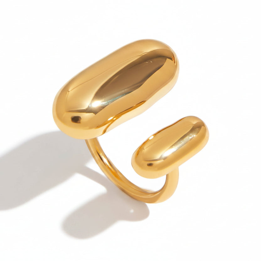 Glossy Oval Ring