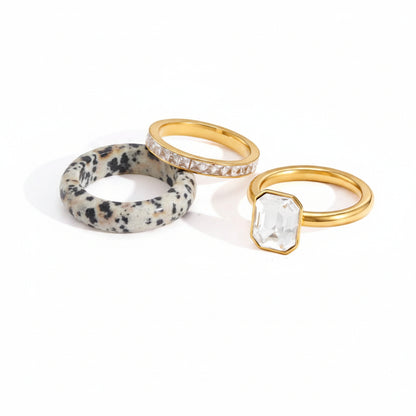Natural Stone Ring