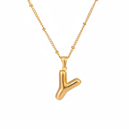 Alphabet Letter Necklace