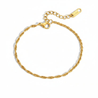 Basic Gold Chain Bracelet