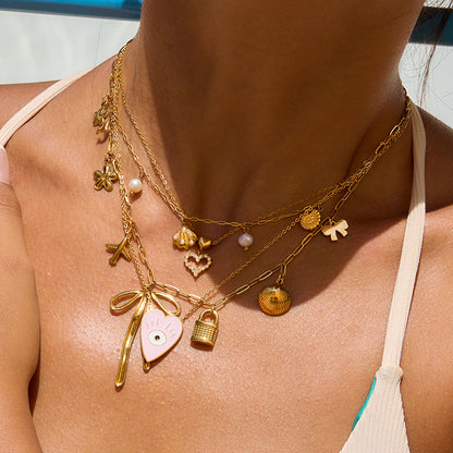 Zee Heart Necklace