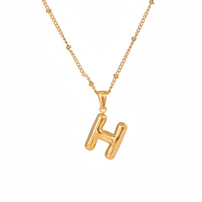 Alphabet Letter Necklace
