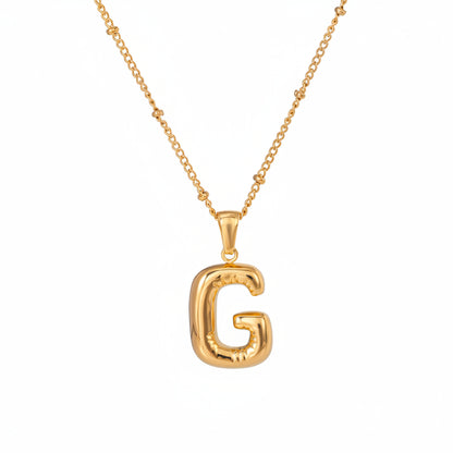 Alphabet Letter Necklace