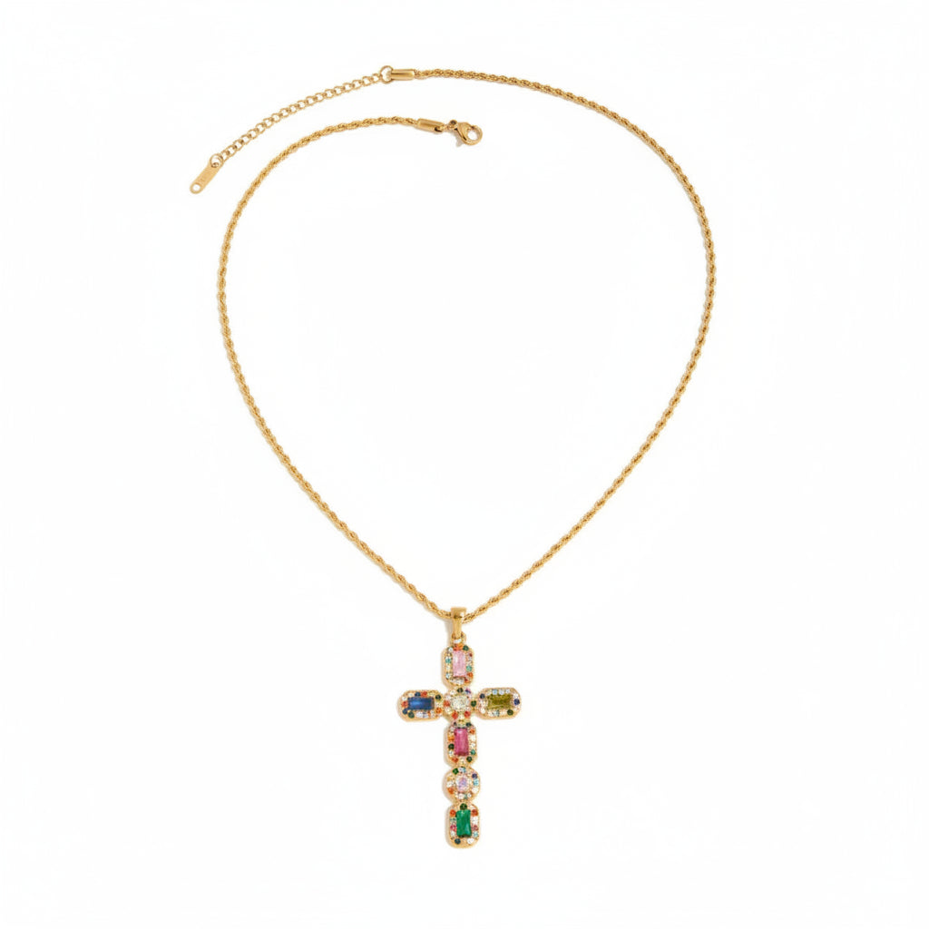 Giselle Cross Necklace