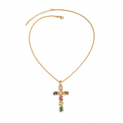 Giselle Cross Necklace