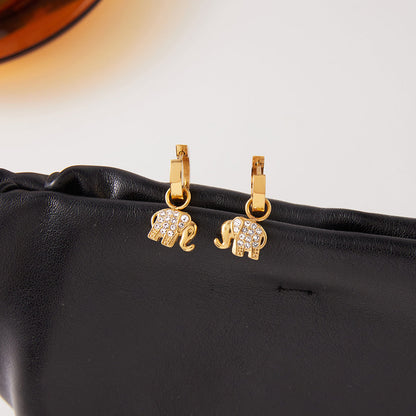 Elephant Earrings