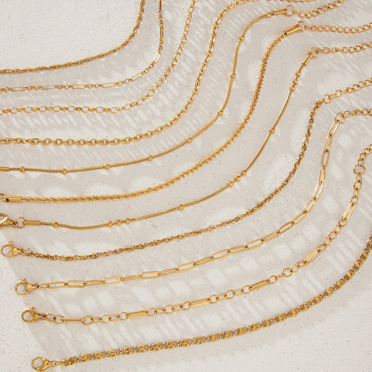 Basic Gold Chain Bracelet