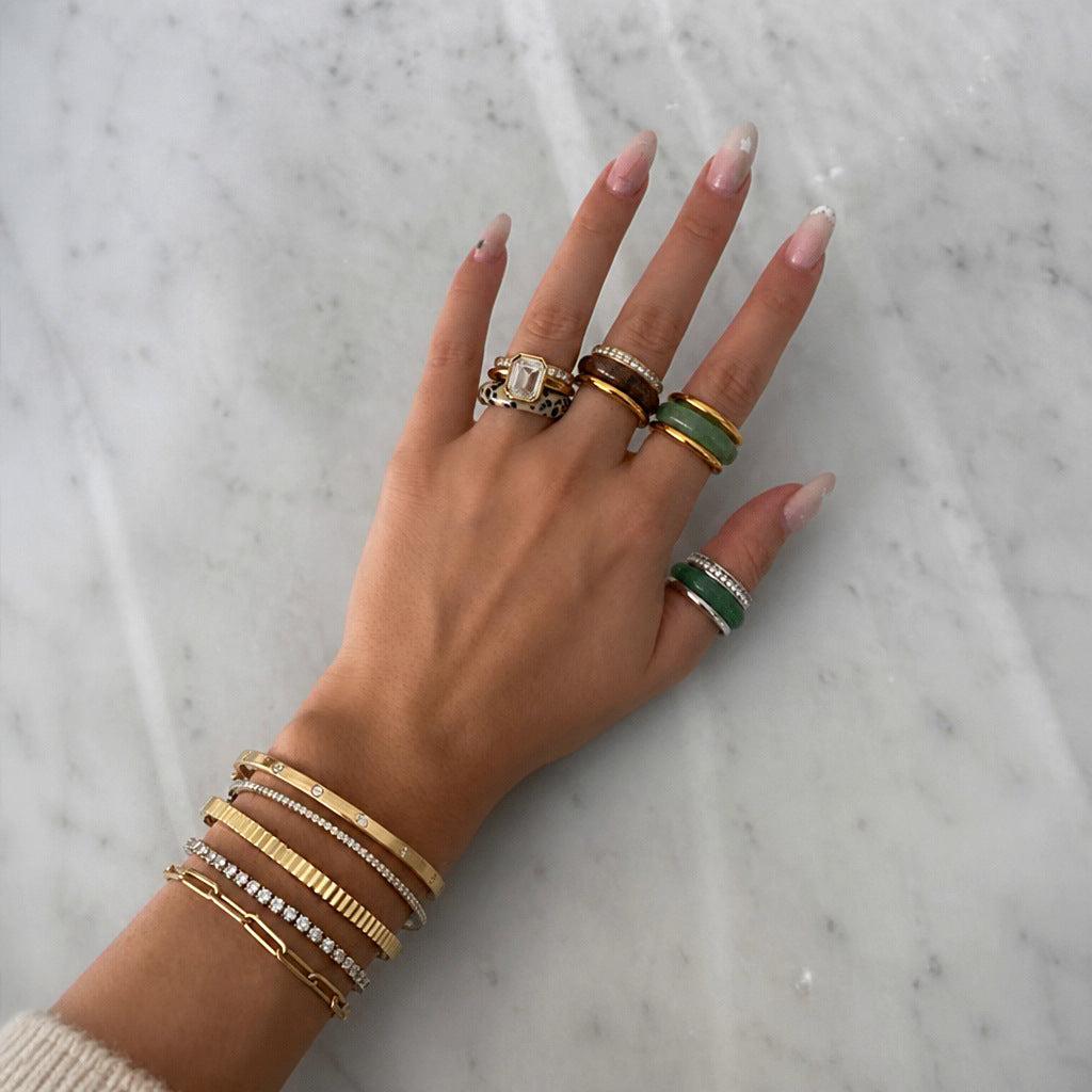 Natural Stone Ring