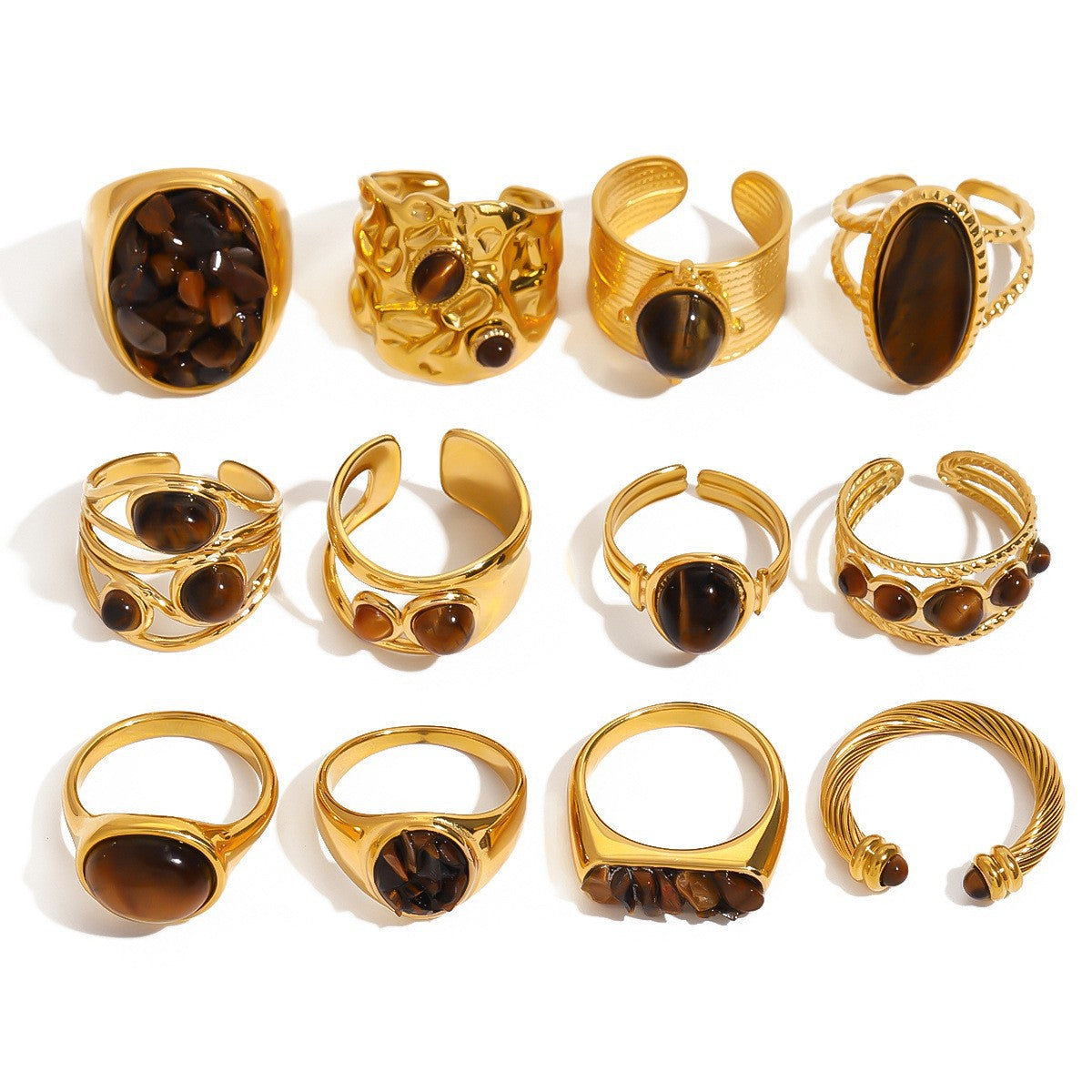 Tiger's Eye Ring