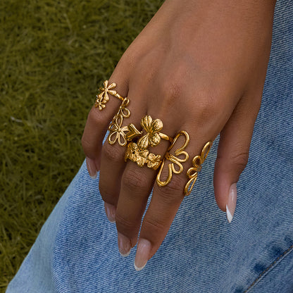 Two Flower Ring