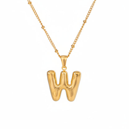 Alphabet Letter Necklace
