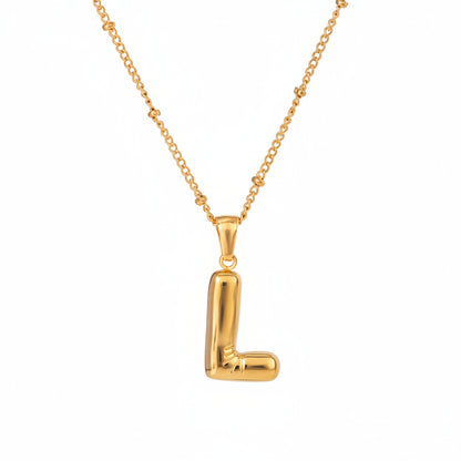 Alphabet Letter Necklace