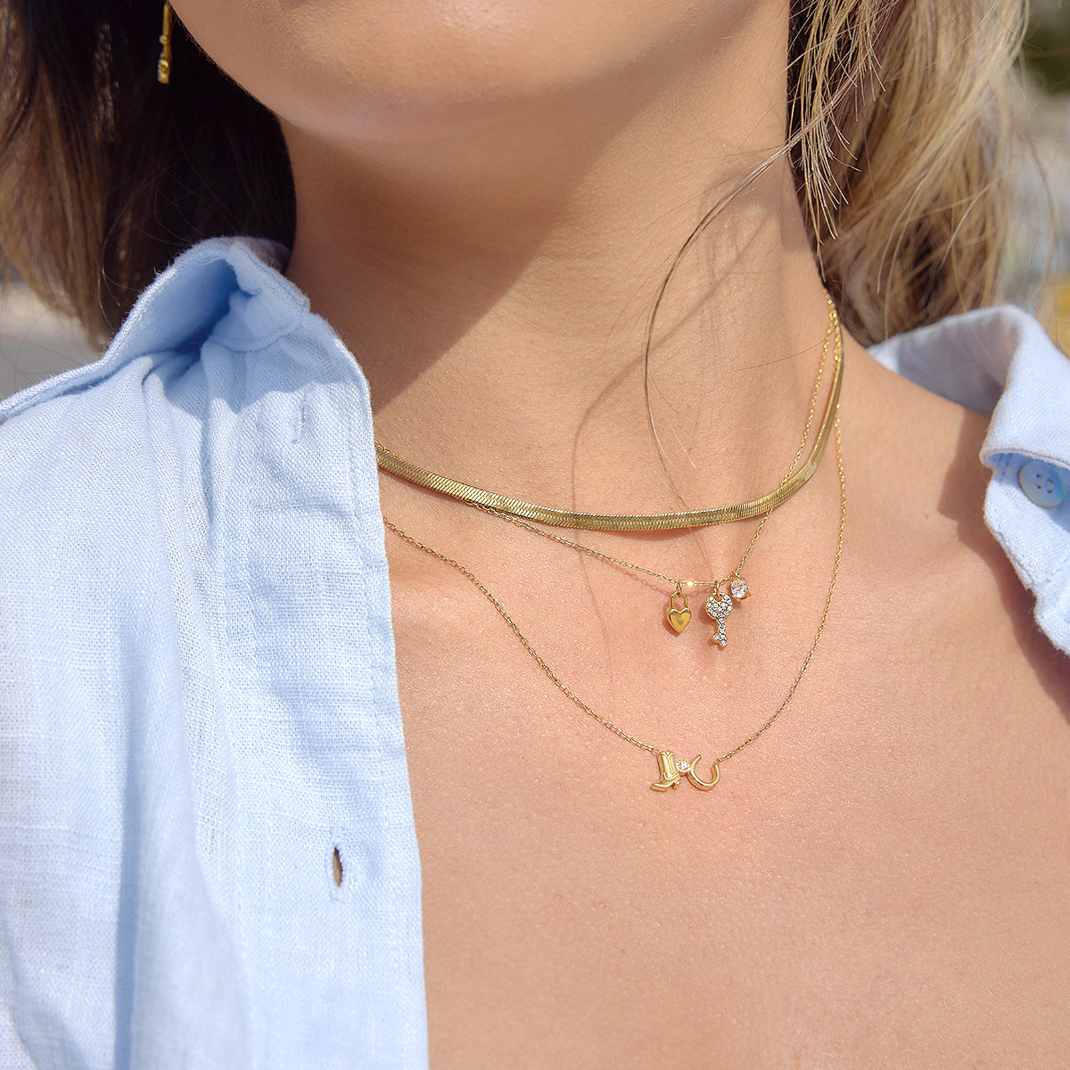 Mini Key Necklace