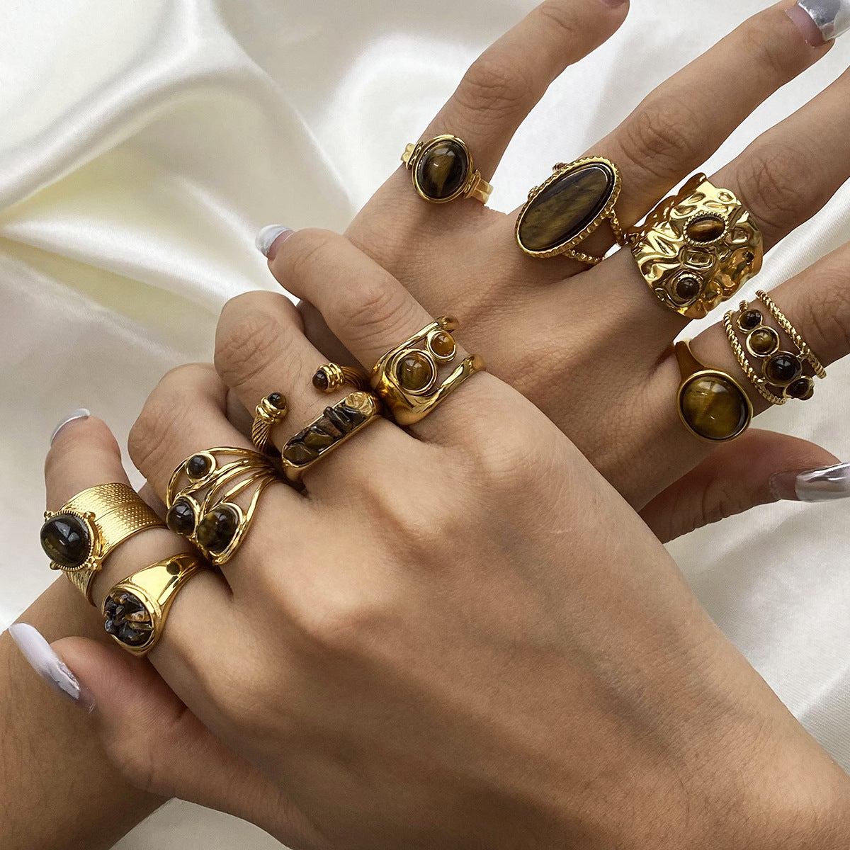 Tiger's Eye Ring
