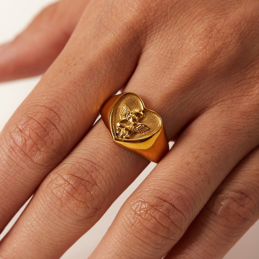Angel Heart Ring